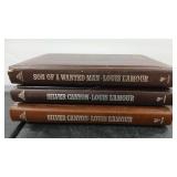 3 - LOUIS L'AMOUR LEATHER BOUND NOVELS