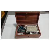 VTG LANE MINI CHEST TREASURE BOX
