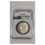 1882 O  MORGAN - PCI SLABBED MS65+