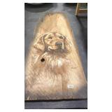 JP MASON 'KELSEY' ORIGINAL ART ON WOOD PLANK