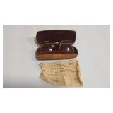 DR. BJ MOORE OPTOMETRIST BURBANK VTG SPECTACLES &