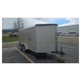 16' ENCLOSED TRAILER