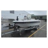 1988 SYLVAN BOAT AND TRAILER