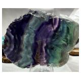 RAINBOW FLOURITE CRYSTAL 204G