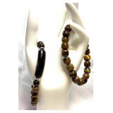 TIGER EYE BRACELET X2