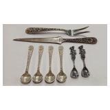 8 - STERLING SMALL UTENSILS