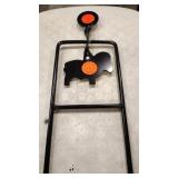 TWO TARGET METAL SHOOTING STAND