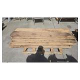 1' OAK WOOD SLABS APPROX 30 6' LENGTH