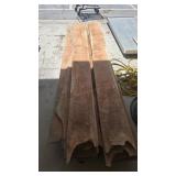 12' LONG BLACK WALNUT BOARDS APPROX 11