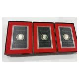 3 - 1971 EISENHOWER PROOF DOLLARS