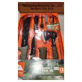 OZARK TRIAL CAMPING TOOL SET 12PC