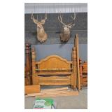 OVERSIZED 4 POSTER HEAD BOARD FOOT BOARD RAILS 62'