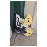 3 CEMENT YARD DECOR