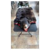 BLACK BEAR RUG 65' HEAD TO TAIL