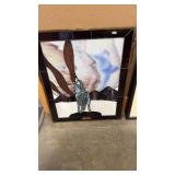 LOIS HUKER GRAHM -STAINED GLASS PANEL