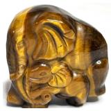 TIGER EYE ELEPHANTS 76G