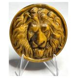 TIGER EYE LION SCULPTURE48G
