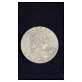 1963 FRANKLIN SILVER HALF DOLLAR