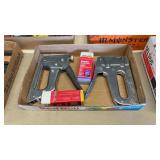 2 STAPLERS ARROW- CRAFTSMAN & STAPLES
