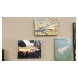 3 FISH CANVAS PHOTOGRAPHS