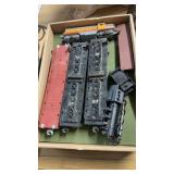 BX OF TRAIN CARS INCLUDING LIONEL