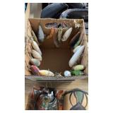 BX OF VINTAGE FISHING LURES
