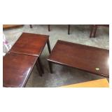 3PC COFFE & END TABLE SET