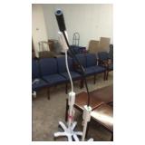 WELCH ALLEN ROLLING MEDICAL LIGHT, BLACK LAMP