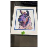 WATERCOLOR LLAMA