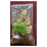 100 WHEAT PENNIES