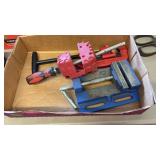 DRILL PRESS VISE, PIPE CUTTER & HAND VISE