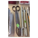 TIN SNIPS, 2 BALL JOINT SEPARATOR TOOLS