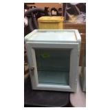 VINTAGE INDUSTRIAL MEDICAL CABINET, 11'X13.5'X9'