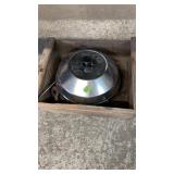 CHARCOAL CAMP COOKER IN WOOD BOX