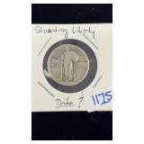DATE ? STANDING LIBERTY SILVER QUARTER