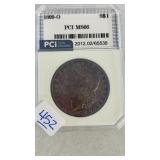 1899-0 MS66 TONED MORGAN SILVER DOLLAR