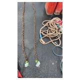 11FT CHAIN W/ HOOK ON EA END