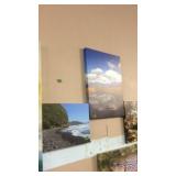 2 CANVAS PHOTOGRAPHS