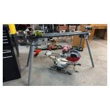 CHICAGO COMPOUND MITER SAW & RYOBI SAW STAND