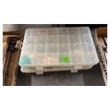 2 HARDWARE ORGANIZERS W/ MISC HARDWARE