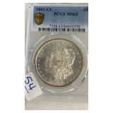 1881 CARSON CITY MS63 MORGAN SILVER DOLLAR