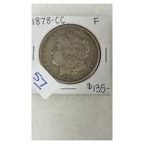 1878 CARSON CITY MORGAN SILVER DOLLAR