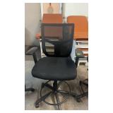 ADJUSTABLE ROLLING SWIVEL TALL OFFICE CHAIR SOME