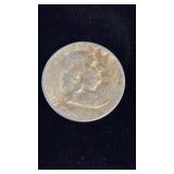 1951 FRANKLIN SILVER HALF DOLLAR