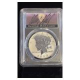 2023 SIGNED DAVID HALL PCGS SILVER PEACE DOLLAR