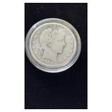 1906 BARBER SILVER HALF DOLLAR