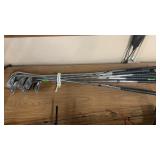 SET OF VINTAGE PING GOLF IRONS - 1 IRON TO 9 IRON