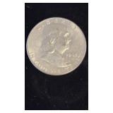 1963 FRANKLIN SILVER HALF DOLLAR