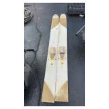 PR OF VINTAGE WATER SKIS