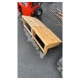 2 ADIRONDAK STYLE FOOT STOOLS